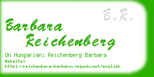 barbara reichenberg business card